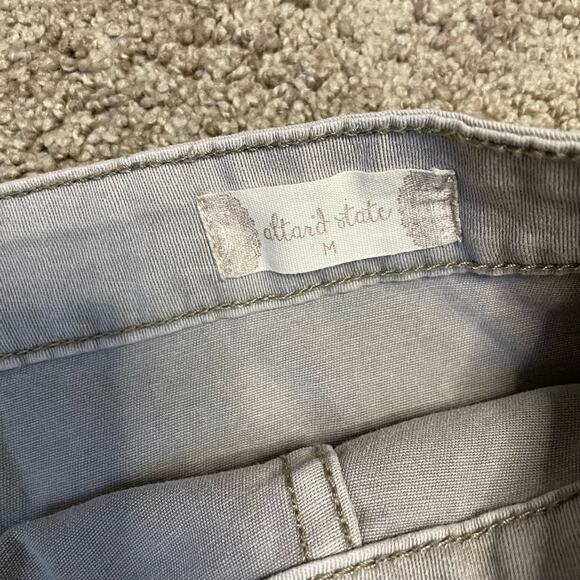 Altar’d State Gray Tortoise Shell button up mini skirt size M - Picture 3 of 7